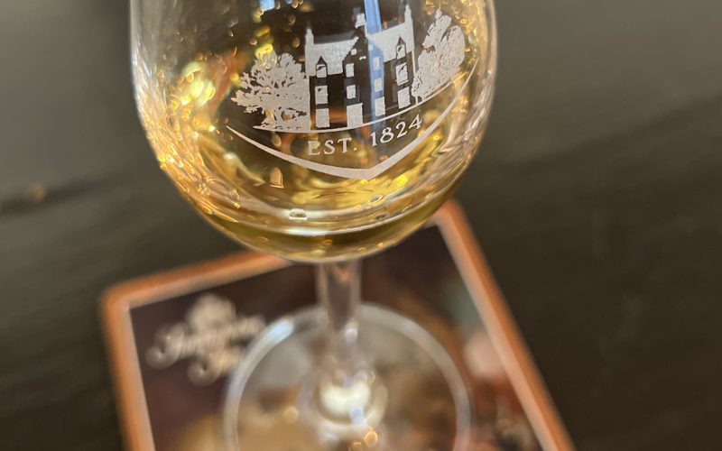 Macallan whiskyglas på Sundbyholms Slott