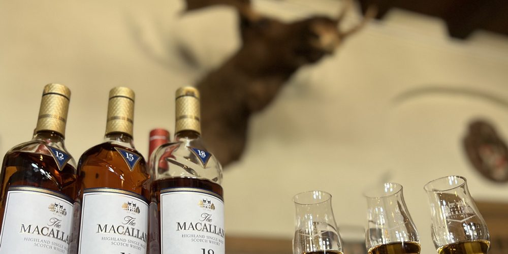 Macallan whiskyprovning på Sundbyholms Slott